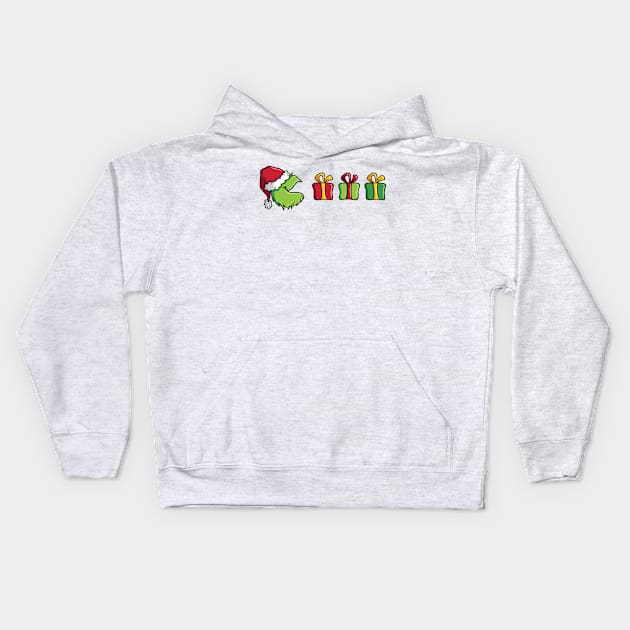 Grinched-Man Kids Hoodie by jrcreativo